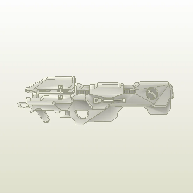 

Laser Welding Gun 3D Paper Model