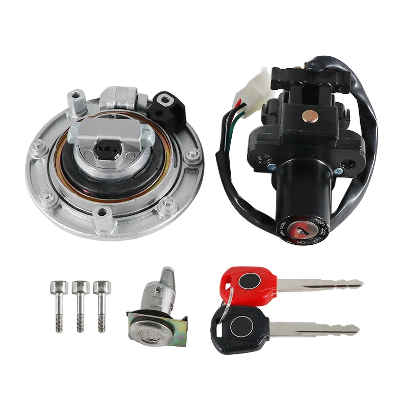 Motorrads chl üssel Tankdeckel Kit Zünd schalter für Honda cb900 cb919 (Hornisse) cbf500 cbf1000 cbf600 (nackt) cbf600s (abs) Teile – Detail 2
