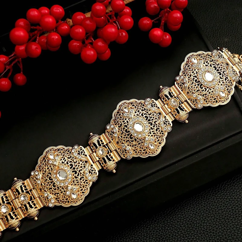 1 waist chain Moroccan style bridal wedding belt Middle Eastern Arabic wedding gift