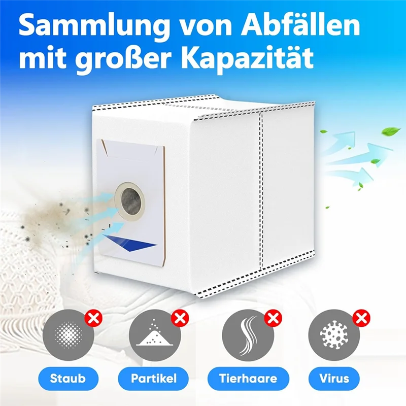 TCF-Kit di accessori di ricambio per aspirapolvere robot Ecovacs Deebot T30 Pro Omni/T30 Omni