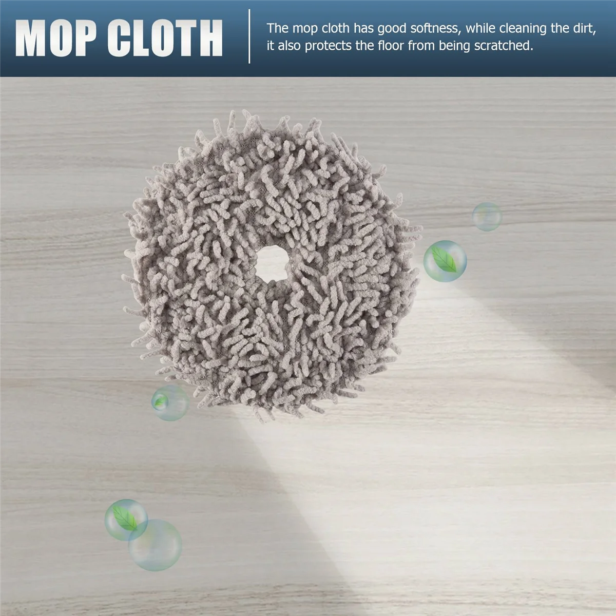 2 PCS Mop Cloth for Bot W10 Sweeping Robot Vacuum Cleaner Accessories Replacement Parts