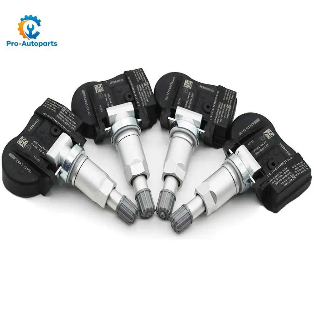 Sensor de Presión de Neumáticos TPMS 52933-2J100 para Kia Mohave, Carens, Stonic, Ceed, Sorento, Venga, Rio, Ggenesis, G80, Hyundai Accent 529332J100