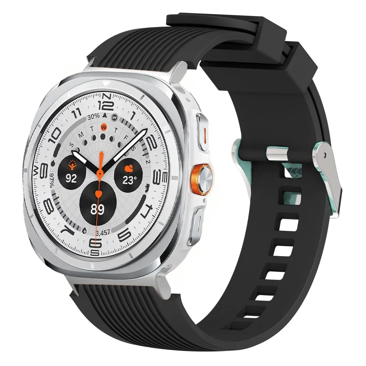 sports soft Silicone Strap For Samsung Galaxy Watch Ultra 2025 47mm breathable band For Samsung Watch 8 40mm 44mm 8 Classic 46mm