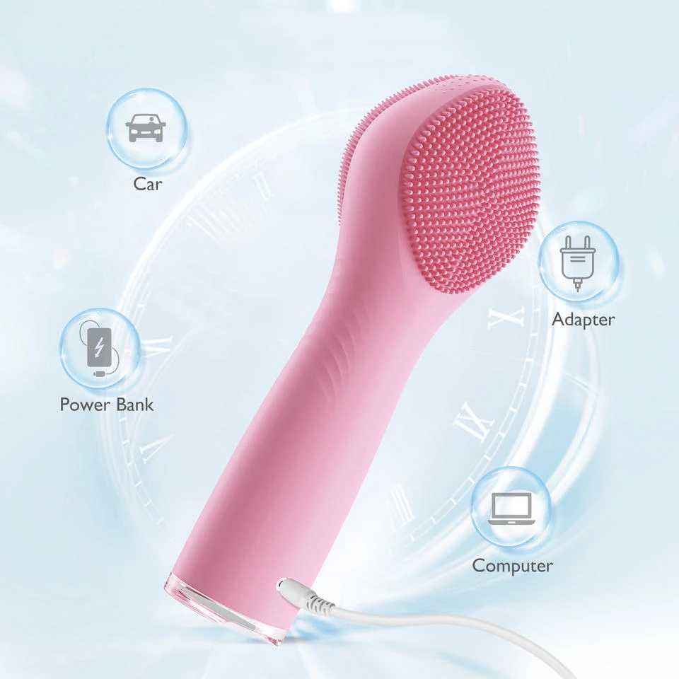 Exfoliating Itembeauty Deeply Clean Silicone Facial Cleansing Brush For Sensitive And All Kinds of Skin