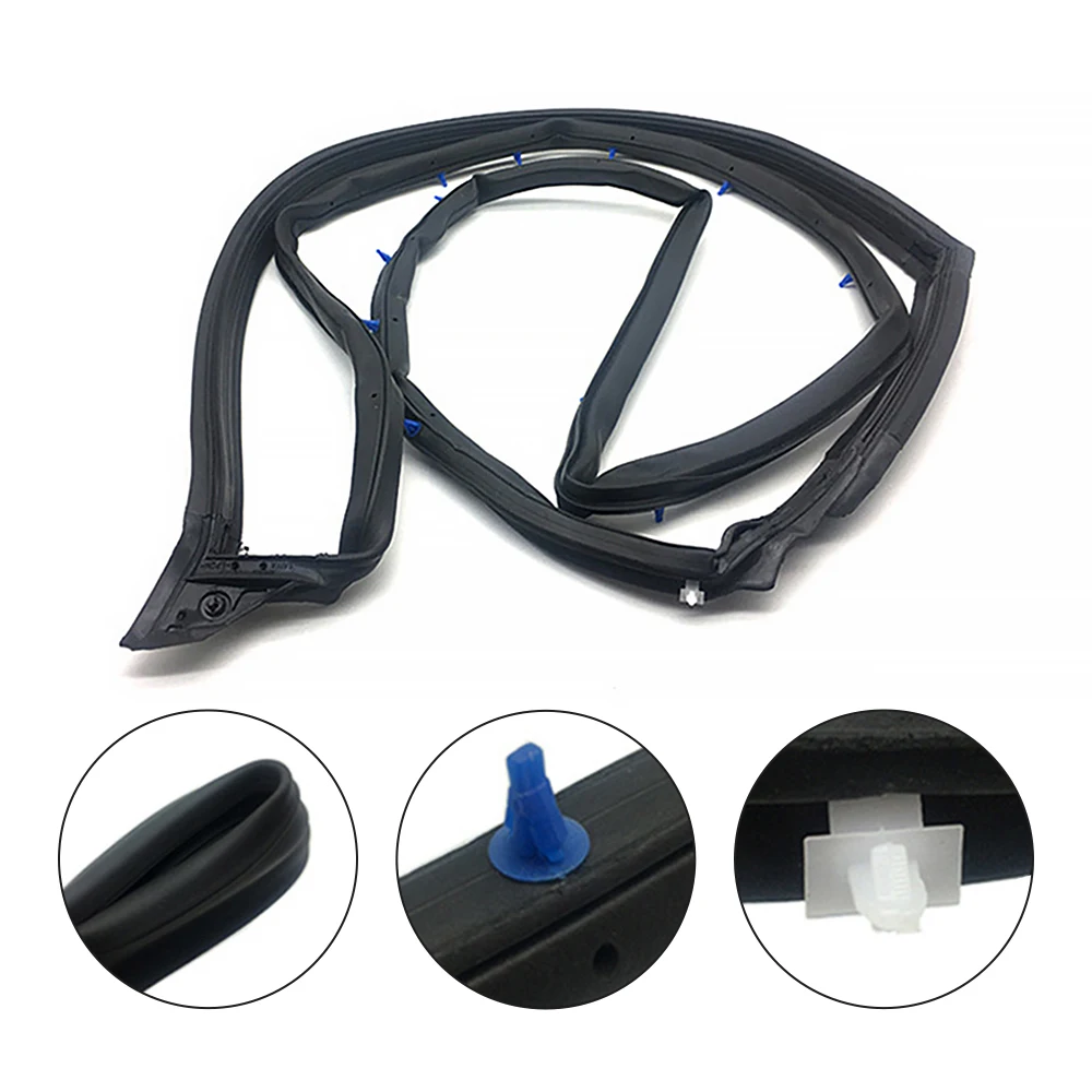 For Honda Civic Sedan Car Door Weatherstrip Moulding Seal Strip Front Left Door  2006 2007 2008 2009 2010 2011 72350-SNE-A01