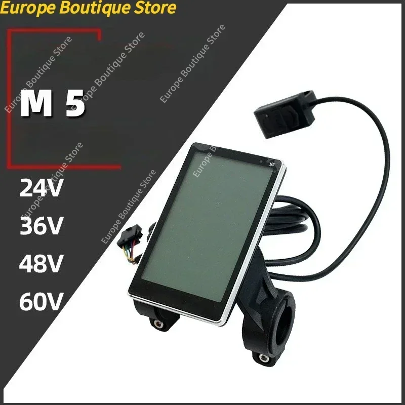 Превосходный электрический велосипедный ЖК-дисплей, 5-контактный 24 В 36 В 48 В 60 В E скутер M5, ЖК-экран, аксессуары для электронного велосипеда