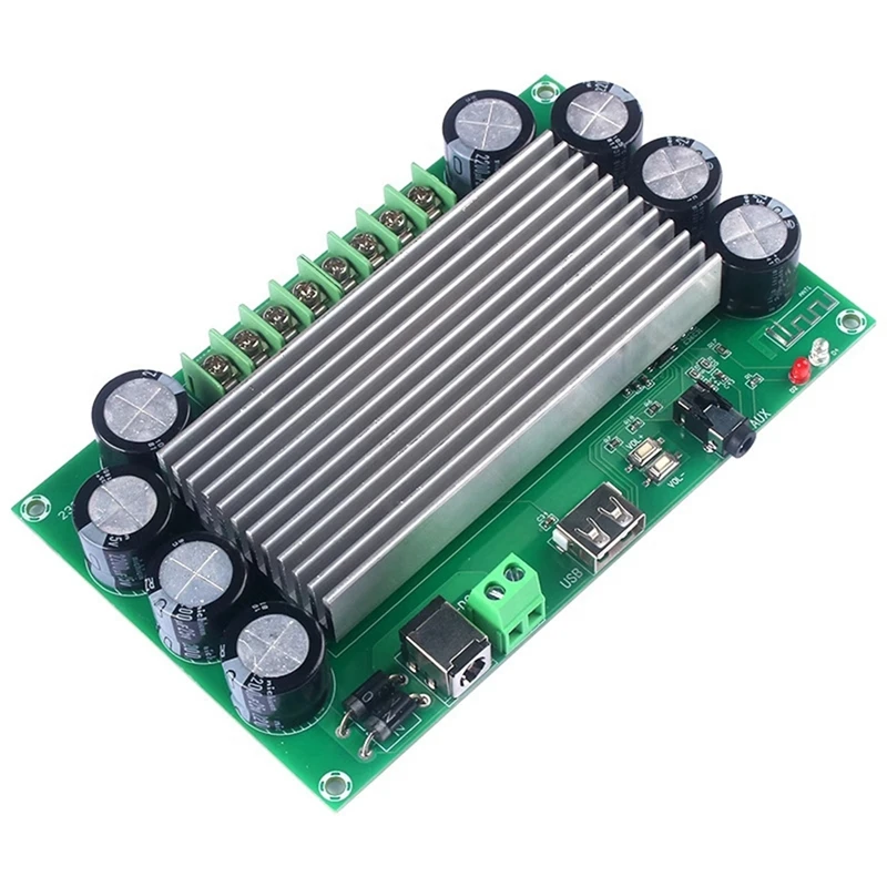 4*50W Bluetooth 5.0 HD Sound Bluetooth Cinema Audio Amplifier TDA7388 Audio Power Amplifier Board Car Music Amplifiers