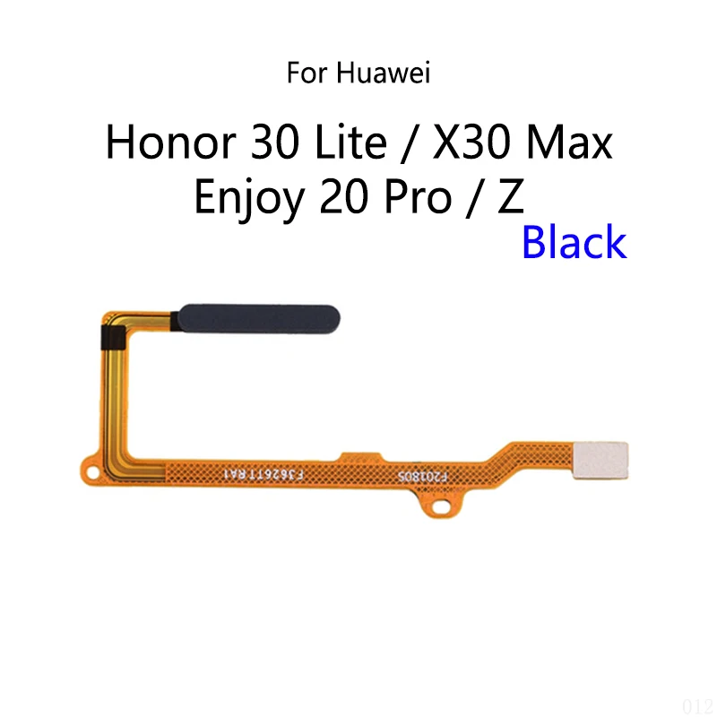 Home Button Fingerprint Scanner Touch ID Menu Return Sensor Flex Cable For Huawei Honor 30 Lite / Enjoy 20 Pro / Z / X30 Max