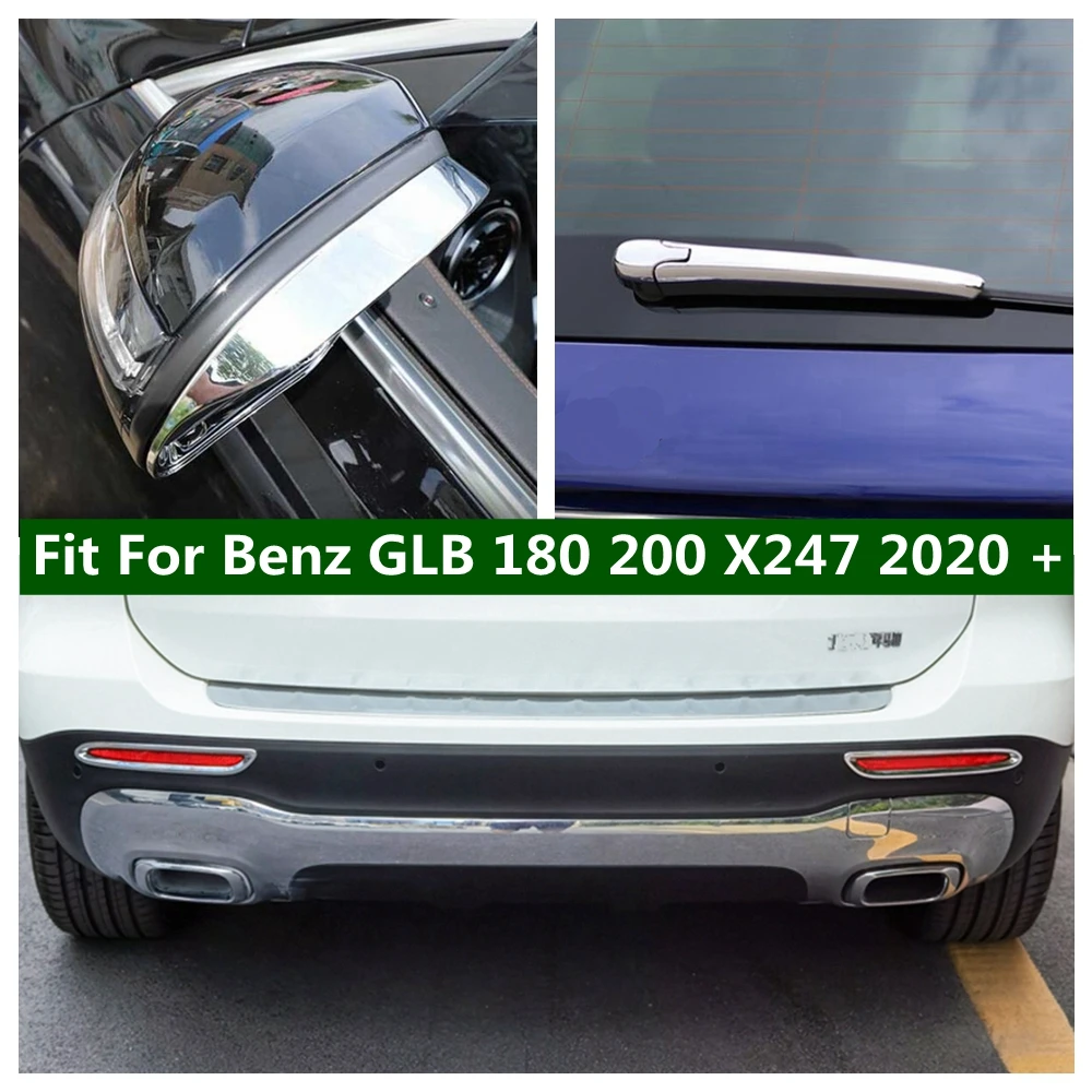 

Rear Fog Light / Rearview Mirror Rain Eyebrow Cover Trim For Benz GLB 180 200 X247 2020 - 2022 Chrome Exterior Refit Accessories