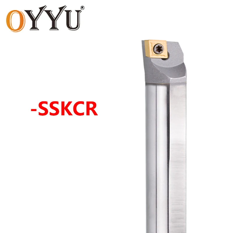 

OYYU C12M-SSKCR09 C16Q-SSKCR09 C20R-SSKCR09 Internal Turning Tool CNC Machine Cutter SSKCR C12M C16Q C20R SSKCR09 Tungsten Steel