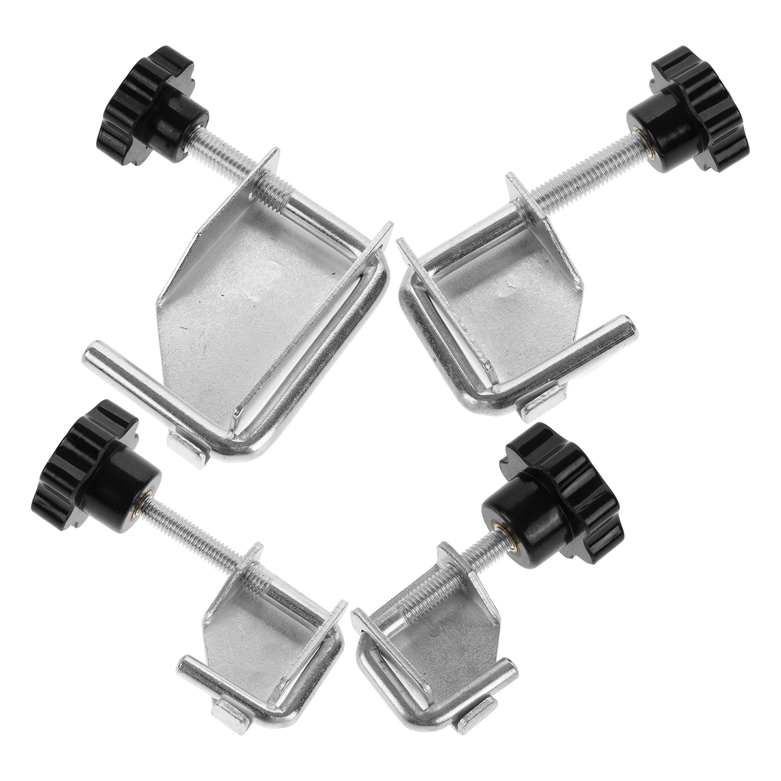 

4pcs Hose Clip Fuel Line Clamps for Automotive Diesel Petrol Pipe U Shape Brake Tools Metal Hose Leak Proof Tube