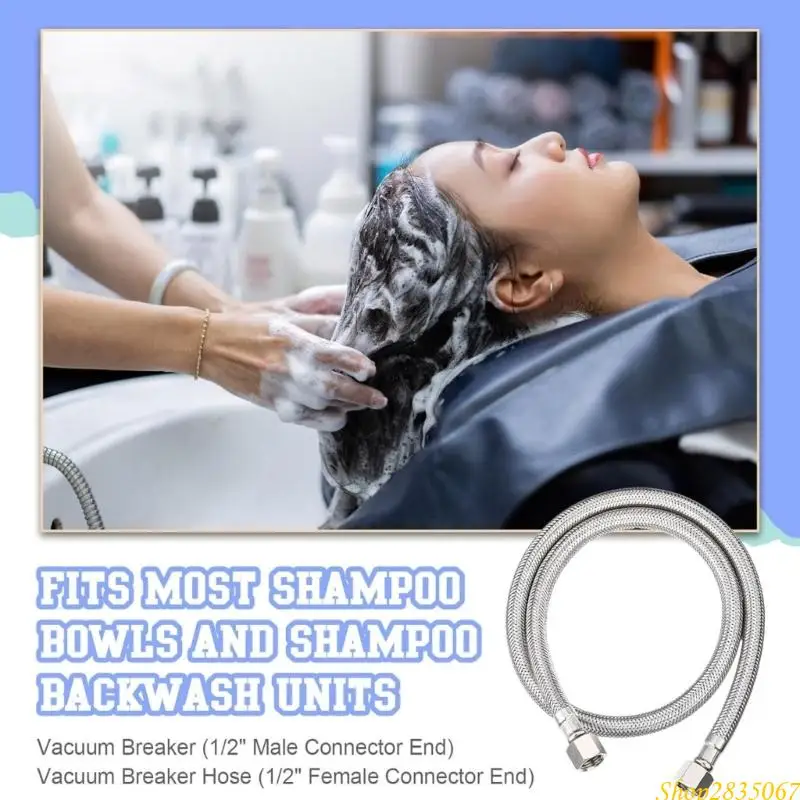 

Salon Shampoo Bowl Faucet Vacuum Breaker Hair Salon Faucet Hose Shampoo Bowl Faucet Salon Sink Parts Enduring 831F