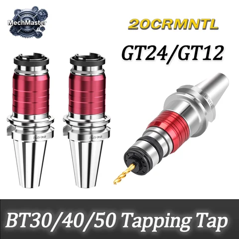 BT30 BT40 BT50 NT30 T40 NT50 GT GT12 GT24 Telescopic Tapping Tool Holder M2-M30 Tap Chuck Collet Overload Protection Tool Holder