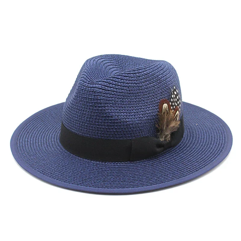 Spring and summer foldable wish men's and women's seaside vacation shade jazz hat top hat