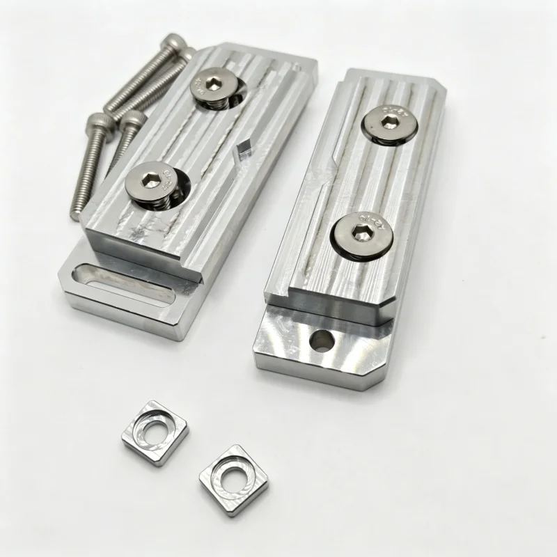 Funssor 1 Set Aluminum Alloy CNC Modular Vise System Hardware Kit For Makera/Milo CNC