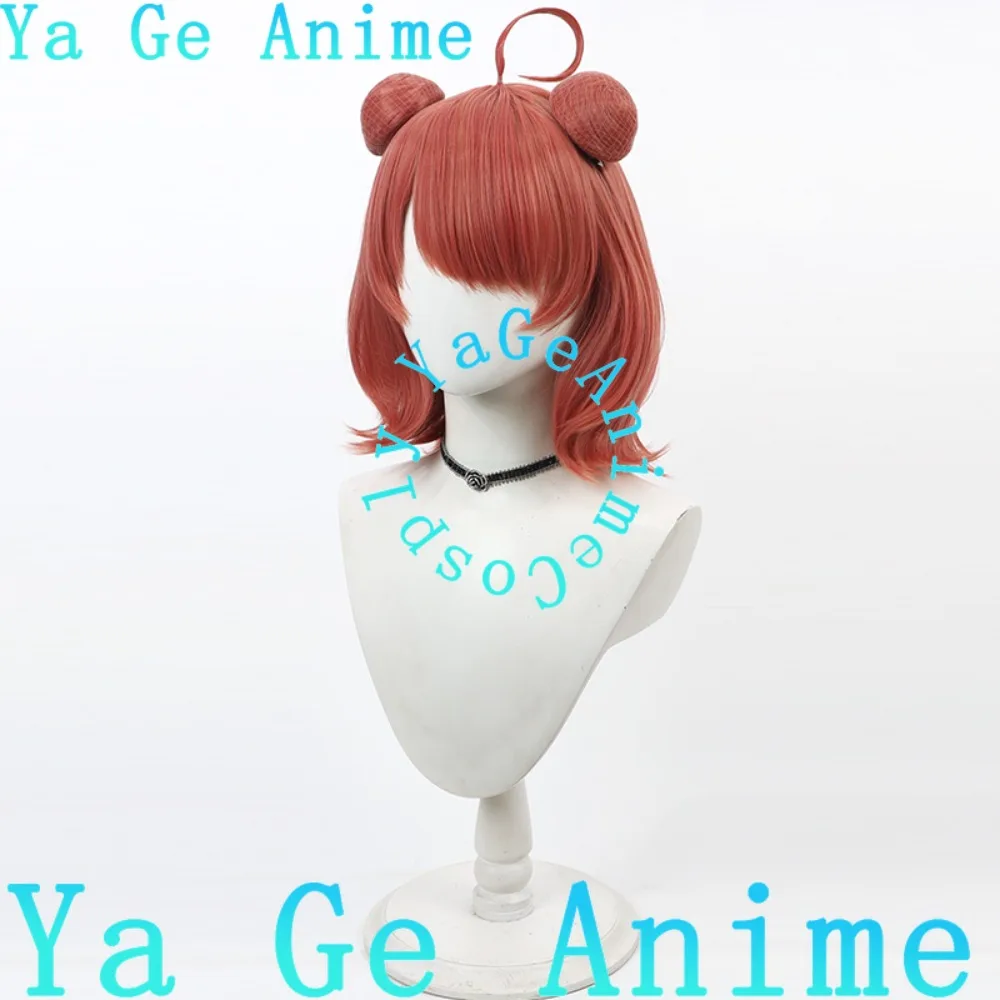 

Ya Ge аниме Yumeno Akari косплей парик Twin Buns аниме реальность шоу игры ролевой парик, используемый для аниме танцевальных вечеринок