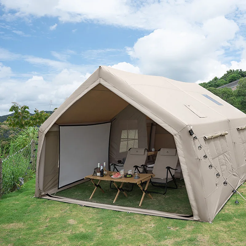 

Hot sale!Large Space Hotel Tent Outdoor Living Room One Bedroom Camping Tent Camp Inflatable Tent