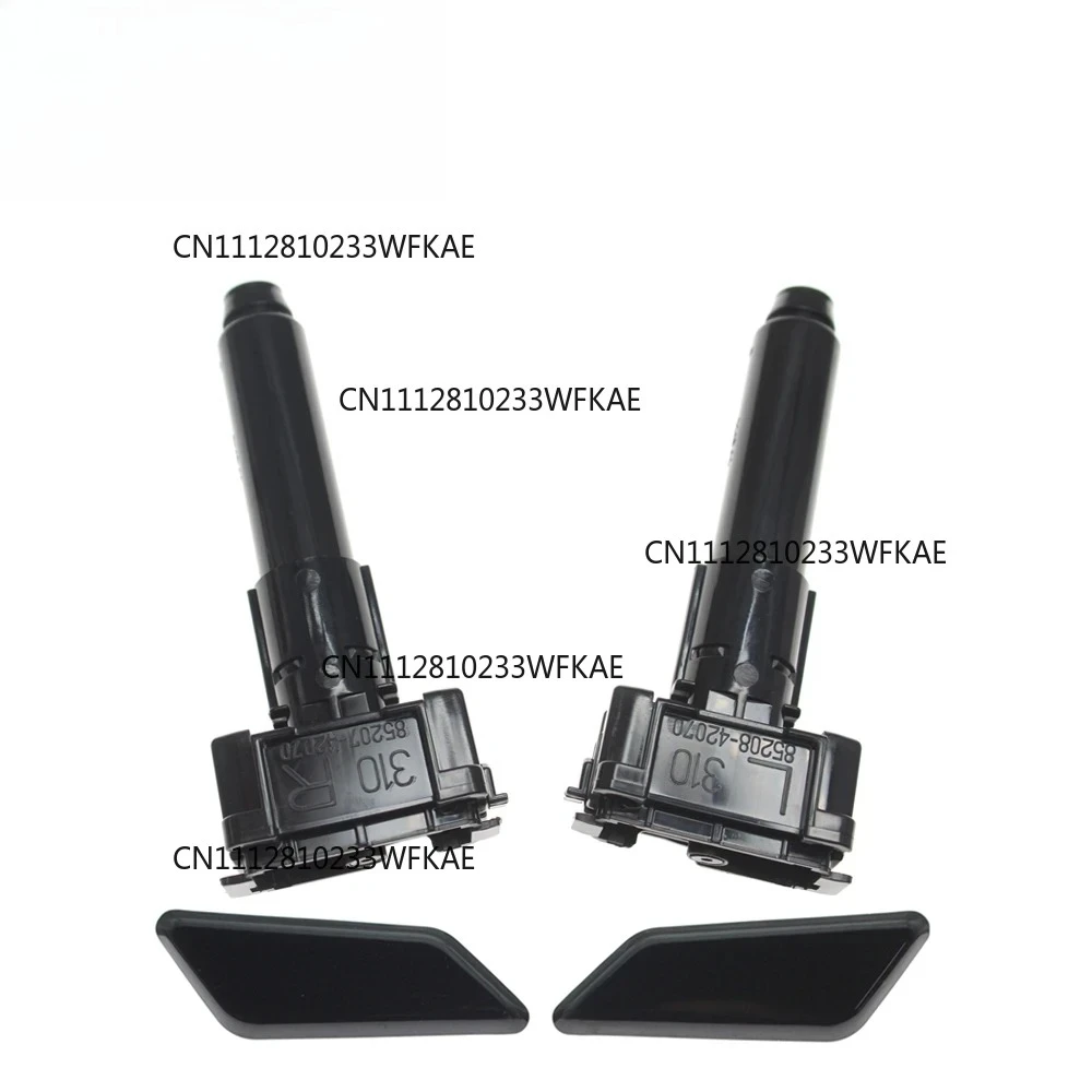 For Toyota RAV4 XA50 2019 2020 2021 2022 2023 2024 Front Headlight Head Lamp Water Spayer Nozzle Clenaing Jet Cap
