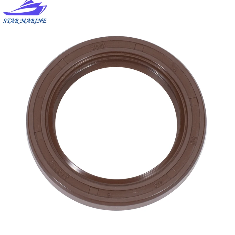 93102-30M56 Oil Seal 93101-30M33 For YAMAHA Outboard Motor 40HP 40J Lower Casing Size 30*42*6MM 93102-30M56-00 Boat Engine Parts