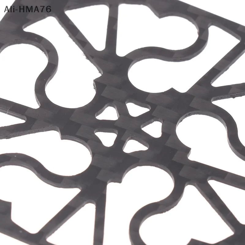 

1Pc 2025 New Cooling Fan Cover 30mm 35mm 40mm 45mm 50mm Carbon Fibre Protective Board For RC Car Toy