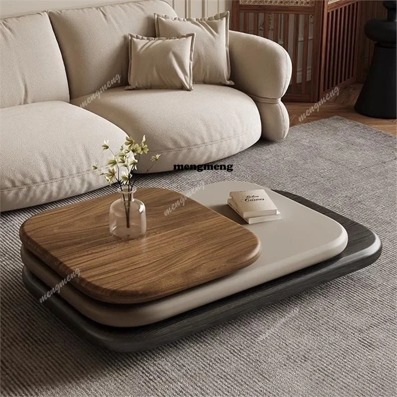 F182 Revolving coffee table villa Italian designer creative suspended large apartment tea table