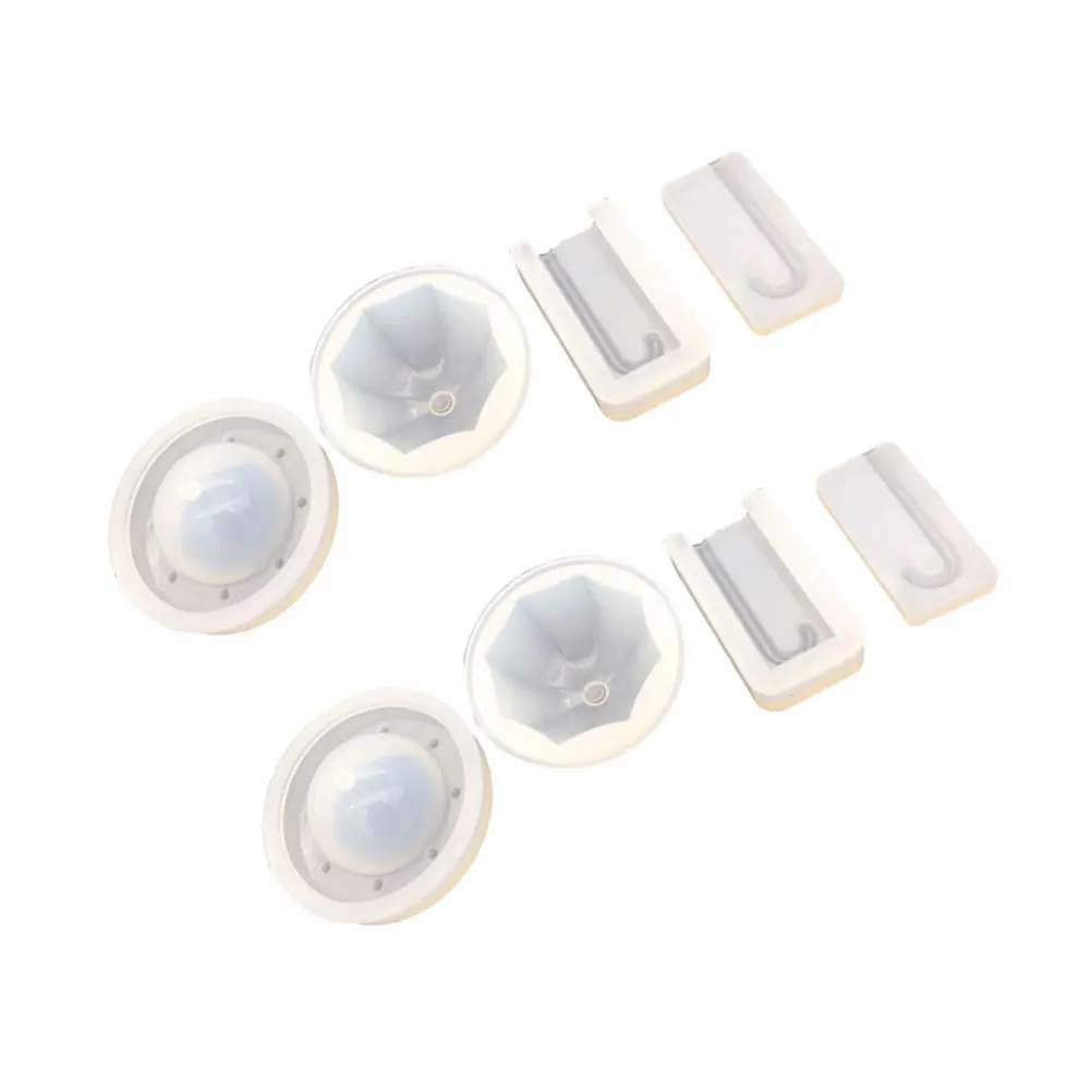 مجموعتان من قوالب المظلة الصغيرة DIY قوالب الايبوكسي قوالب الحرف اليدوية قوالب اليدوية قوالب السيليكون المتينة