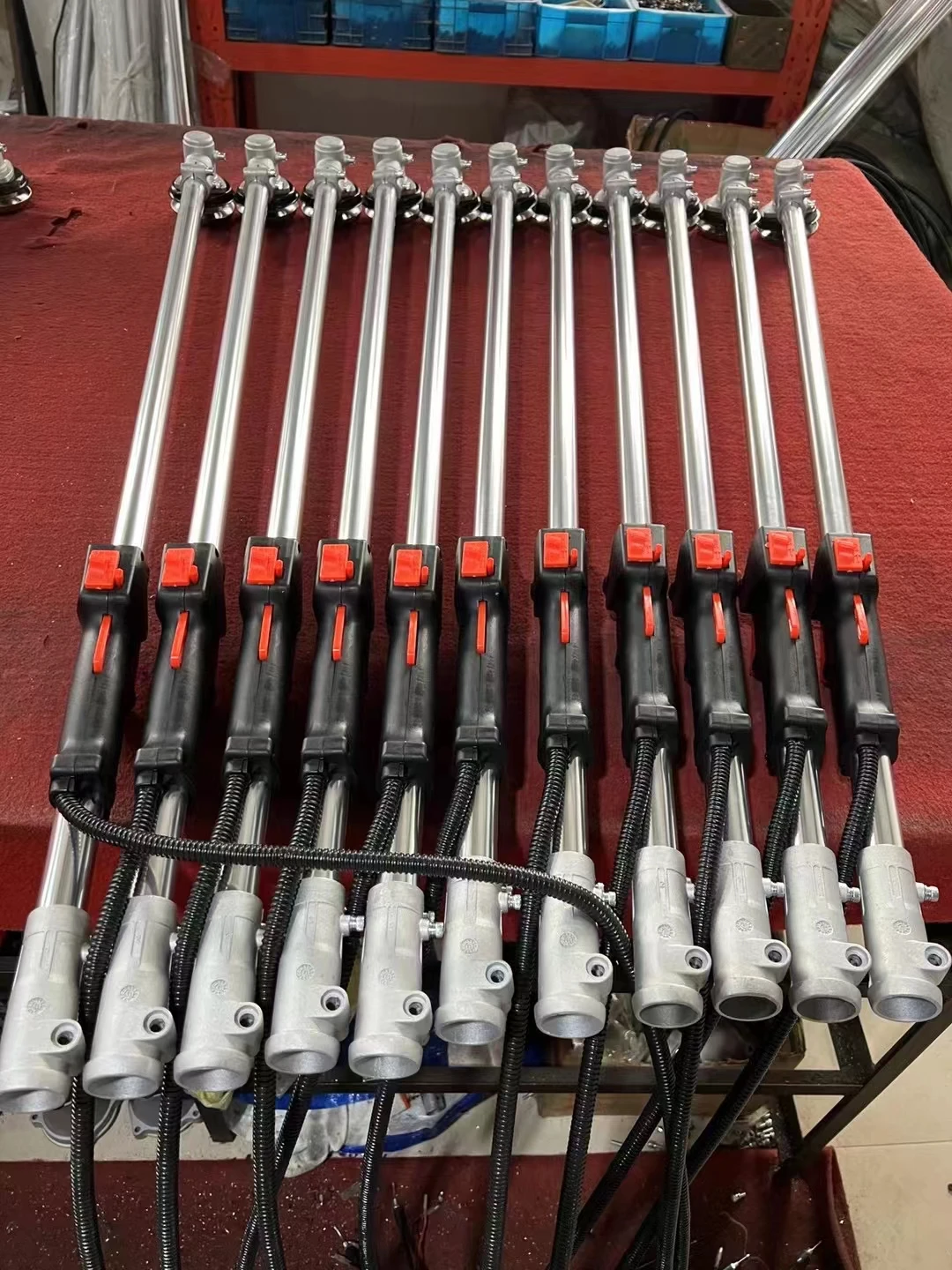 2025 가솔린 예초기 알루미늄 폴 0.75m 잔디 트리머 유연 구동축