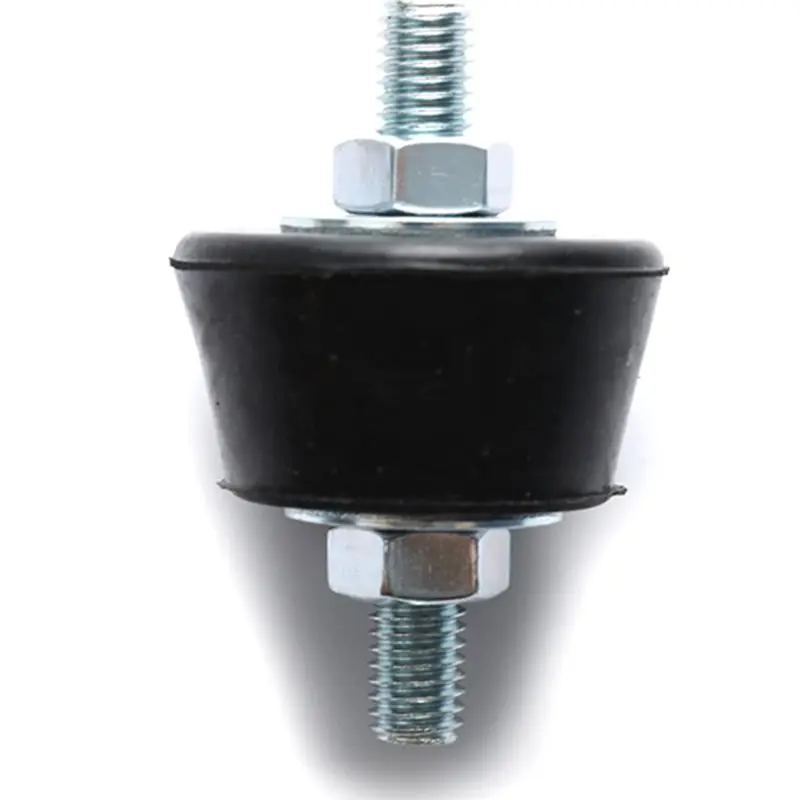 B23B Double External Thread Shock-Absorbing Pad Feet 4-Pack Anti-Vibration Mounts For 1-3P AC Outdoor Unit Brackets Buffer