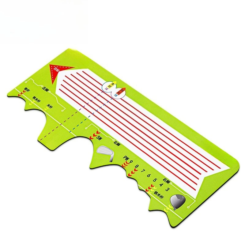 

New Golf Swing Standing Mat Beginner Posture Assist Mat Introduction Correction Standing Trainer