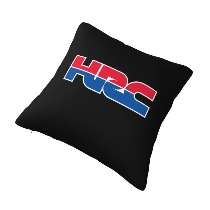 Custom Motorcycle-Hondaes HRC Motor Racing Cushion Cover Soft Cute Pillow