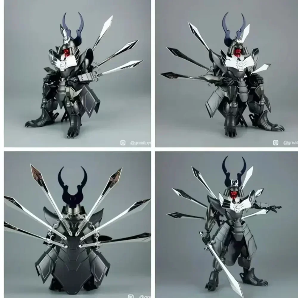 

Lutoys 17CM Ronin Warriors Anubis Phantom Demon Rajura General Demon Sovereign Arago Shuten Doji Action Figures Model in Stock