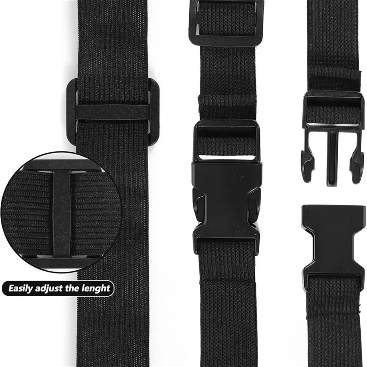 【MUST-HAVE LIST】 2Pcs Adjustable Running Belt , Sport Runners Belt Elastic Comfortable Race Bib Belt for Marathons and Racing