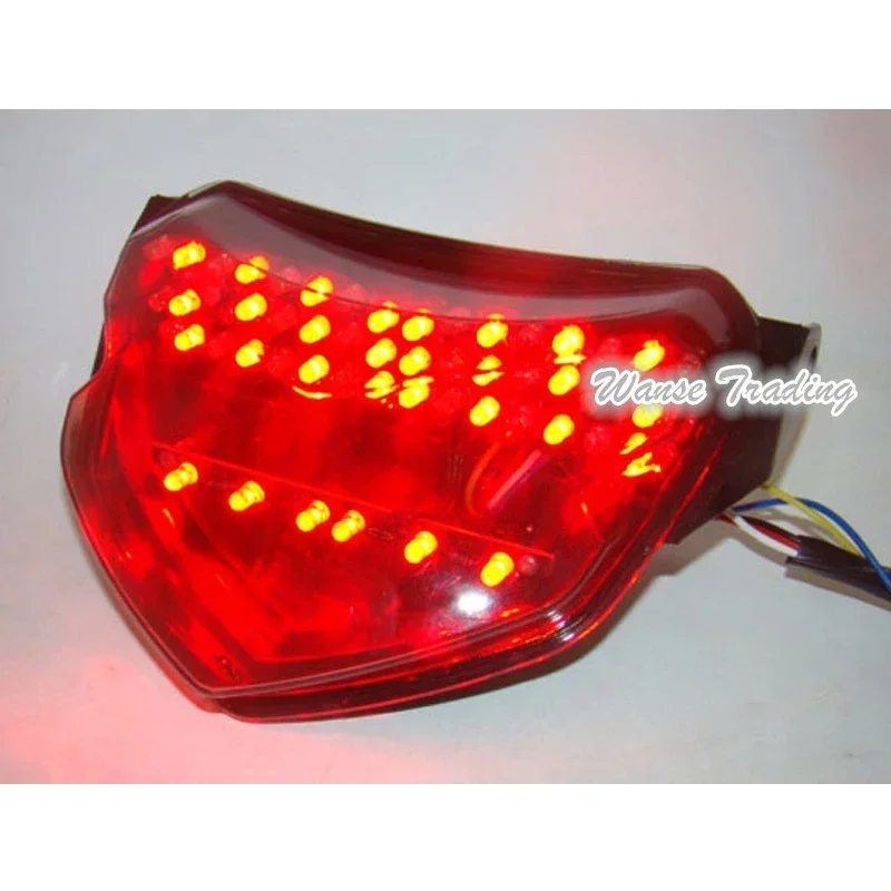 waase Rear Tail Brake Turn Signals Integrated Led Light Smoke For 2004 2005 SUZUKI GSXR600 GSXR750 GSXR GSX-R 600 750 K4 K5
