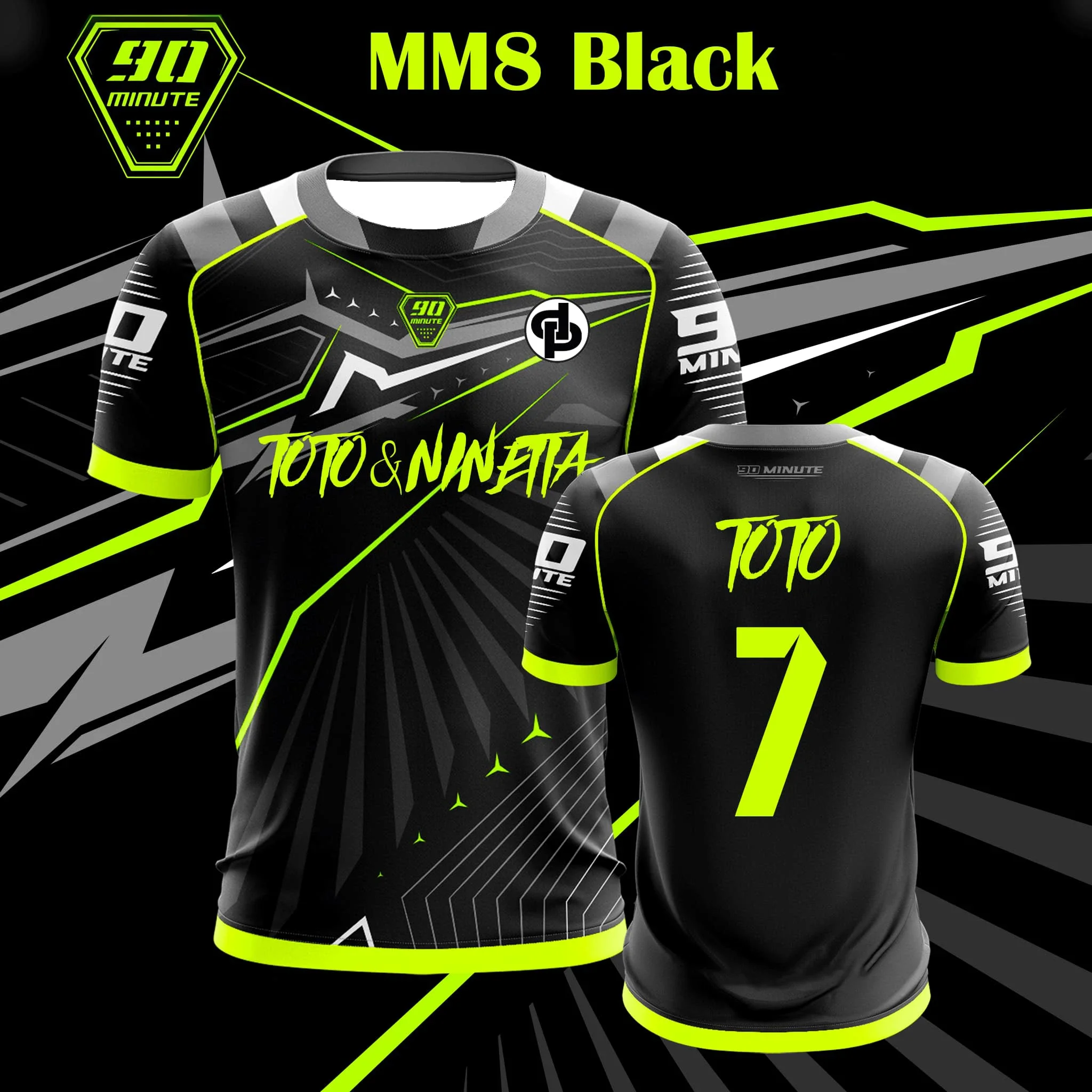 T-shirt ad asciugatura rapida da uomo e da donna più venduta 90 minuti MM8 Comoda casual traspirante Y2K Manica corta Moto