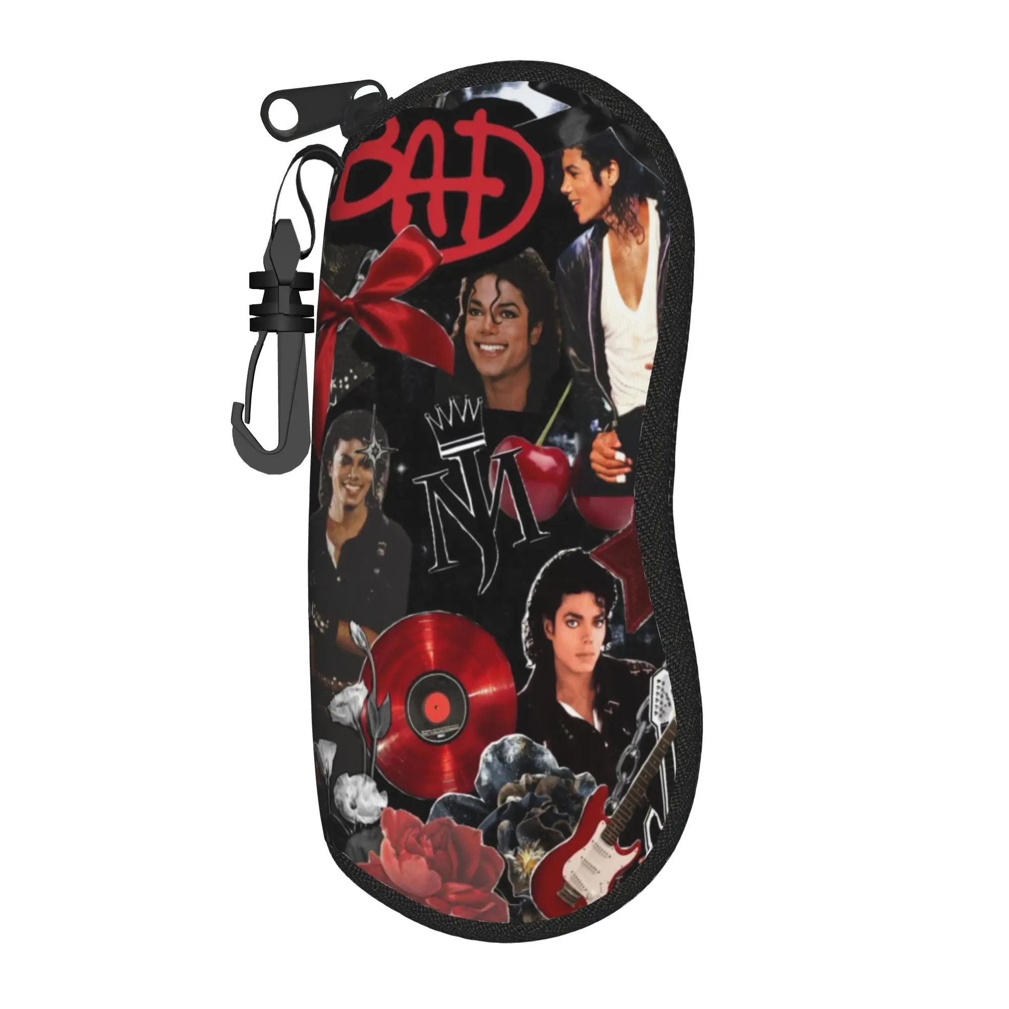 Cute Cartoon Glasses Case Michael Jackson The King of pop Merch  Accessories  Eyewear Storage Box Cartoon Eyeglasses Box