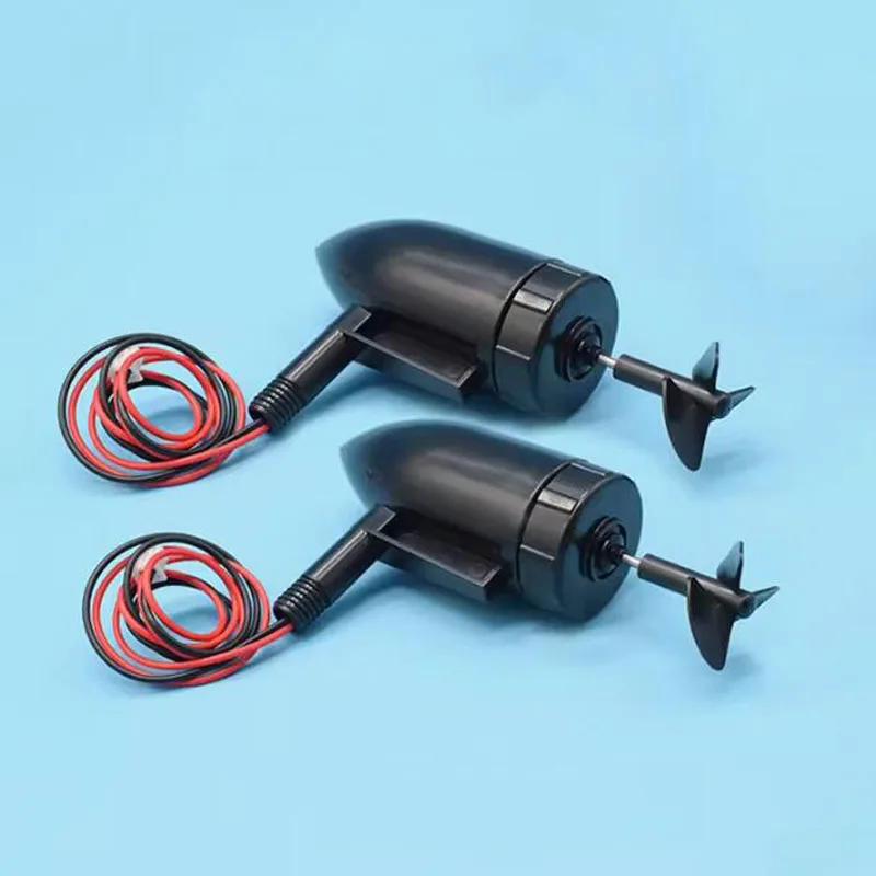 Remote Control Fishing Bait Boat Model 7.4V Underwater Propeller Motor Engine 12CM Waterproof Propeller with 3 Blade Propeller