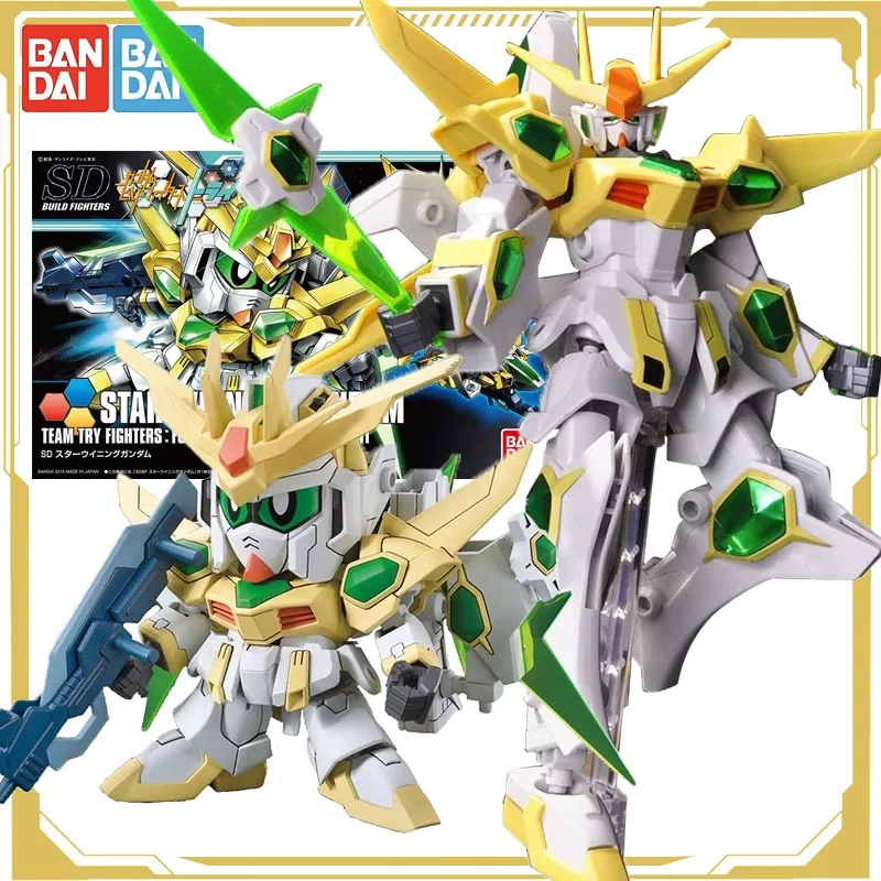 بانداي الأصلي جاندام أنيمي الشكل التجمع نموذج SDBF030 ستار الفائز Q طبعة ألعاب شخصيات الحركة للبنين بنات أطفال هدية #1