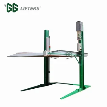 car parking  lifter hydraulic  2 column auto lift 2 cars parking lifts two post lift for home garage storage parking system