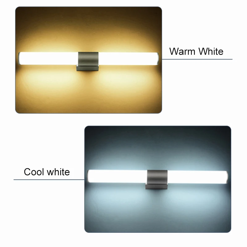 12W 16W 22W LED Wall Light Mirror Lights Indoor Decor Simple style Bathroom Dressing room Kitchen Wall Lamp AC85-265V