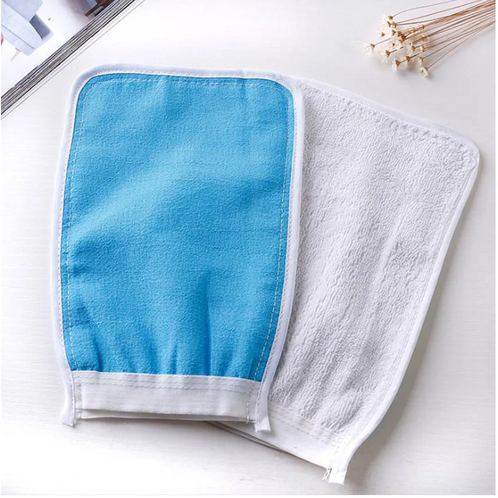 

Набор из 5 отшелушивающих перчаток для глубокого очищения, текстурированные мочалки для ванны для обновления кожи, очищения пор и удаления омертвевшей кожи