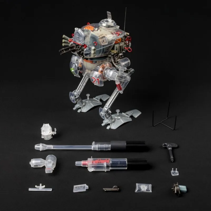 【IN STOCK】KROTE KUSTER Yokoyama Hiro MA.K Series KROTE KUSTER Frog Transparent Mecha Model Toy MK-02 Action Figuer Kid Gifts