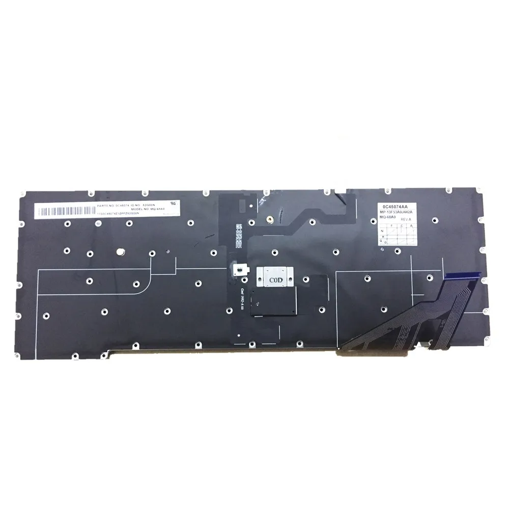 New for Laptop IBM Lenovo ThinkPad X1 Carbon Gen 2nd 2014 AR & US Keyboard Backlit 0C45074 Arabic لوحة المفاتيح