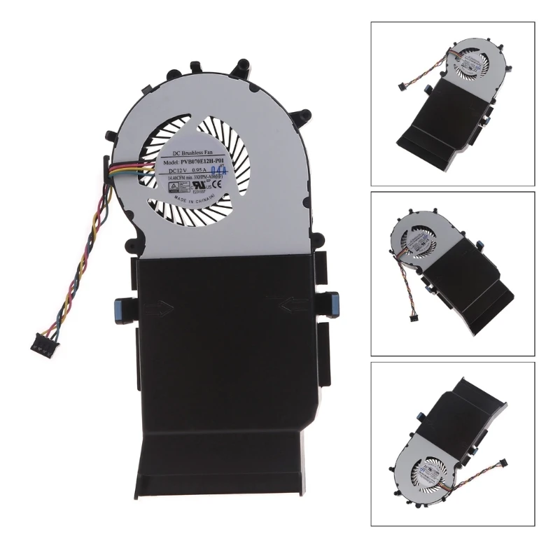 Original CPU Cooling Fan for Dell Optiplex 7050 7060 7070 MFF CPU FAN 03XHPM BAZB0715R2U DC12V 1A Laptop Cooler