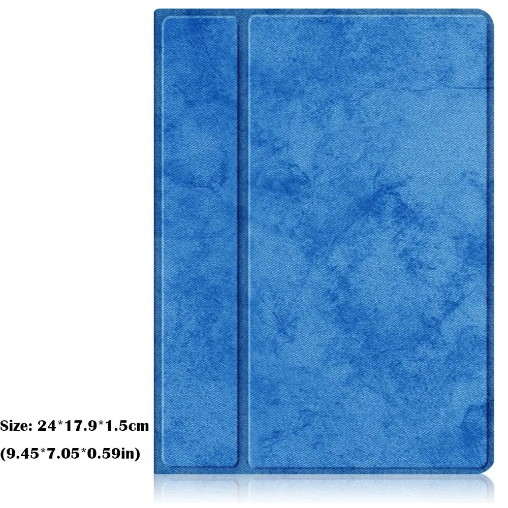 360 Rotating E-Reader Case 9.7 Inch Auto Sleep/Wake Folio Stand Cover Slim TPU Protective Shell for PocketBook InkPad Lite PB970