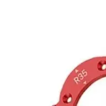 /7pcs /Aluminium /Alloy Table Corner Routing Jig Radius Template R10-R60 For Woodworking Trimming Cabinet For For Edge Rounder T