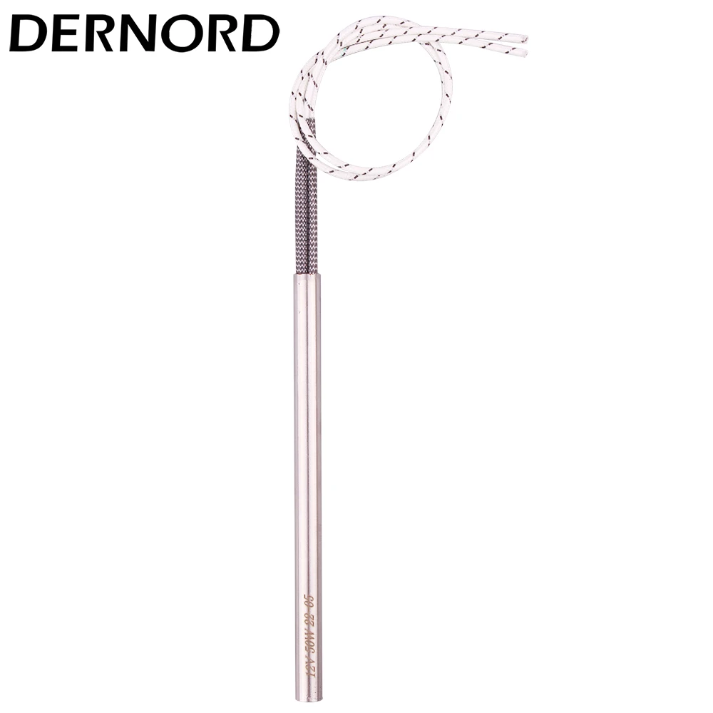 DN8 DC 12V Cartridge Heating Element Ignitor Starter for Fireplace Grill Stove 1/4\'\' Heater for Wood Pellet Stove 50w/75w/100w