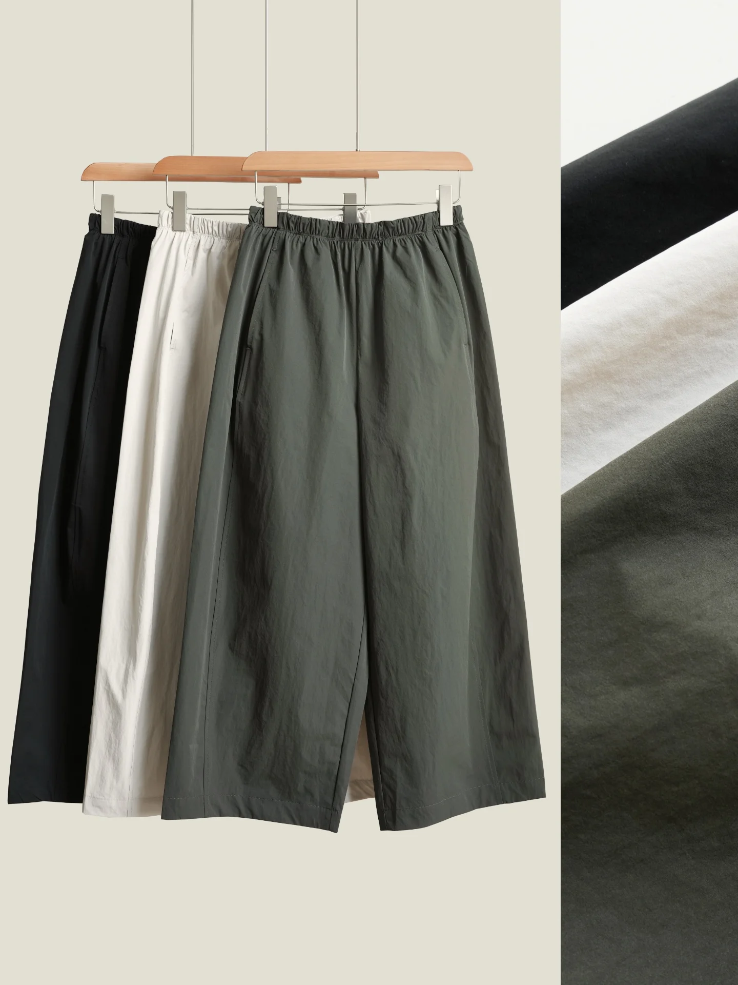 

Женские повседневные брюки с эластичным поясом, широкими штанинами, легкие, свободные, фасона «баллон», весенние, однотонные, женские брюки