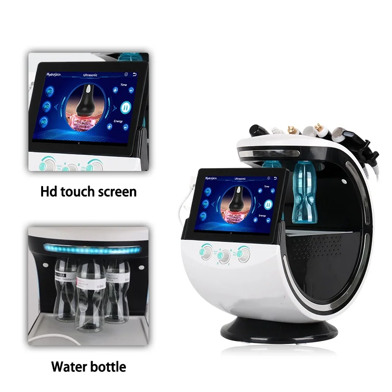 7-in-1 Smart Ice Blue Hydra Oxygen Dermabrasion Facial Machine Ultimate Skin Revival CE Certification