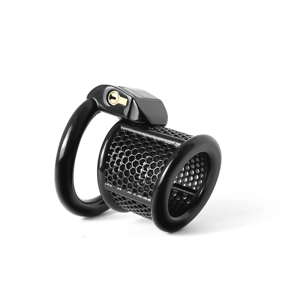 3D Print Honeycomb Chastity Cage Lightweight Male Sissy Smaller Cock Cage Set Breathable Penis Ring Lock Sex Shop Toys For Men