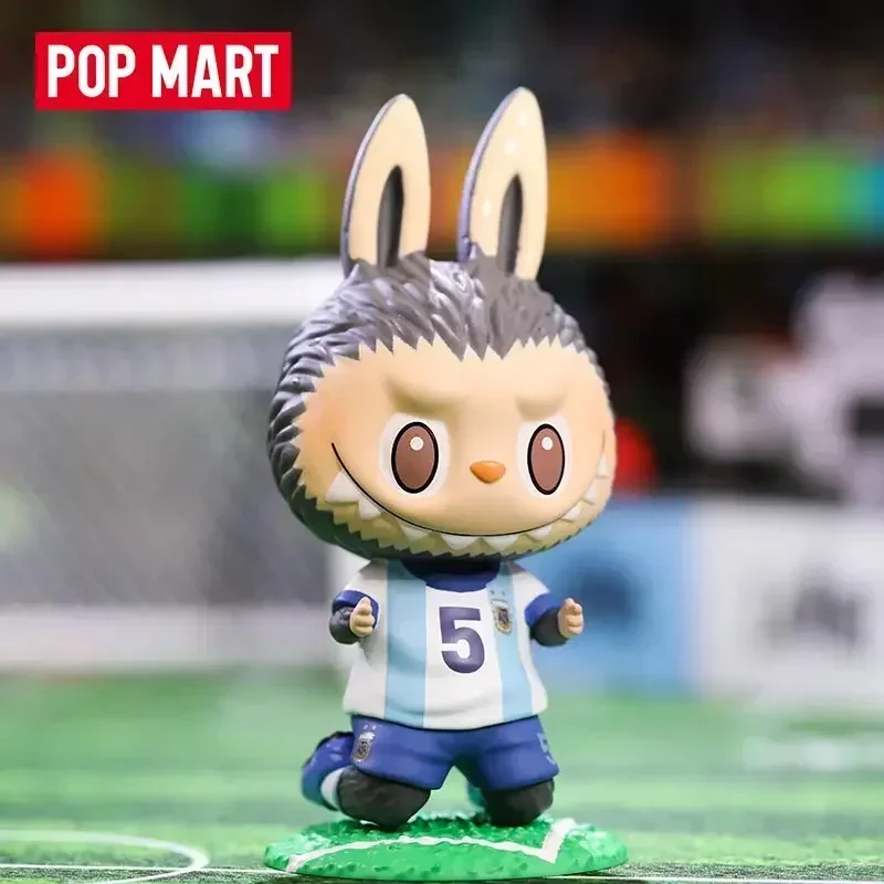 

POP MART LABUBU THE MONSTERS ASOCIACION DEL FUTBOL ARGENTINO Series Blind Box Mystery Box Toys Kawaii Ornaments Figurines Home